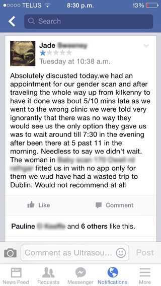 Ultrasound Bad Review